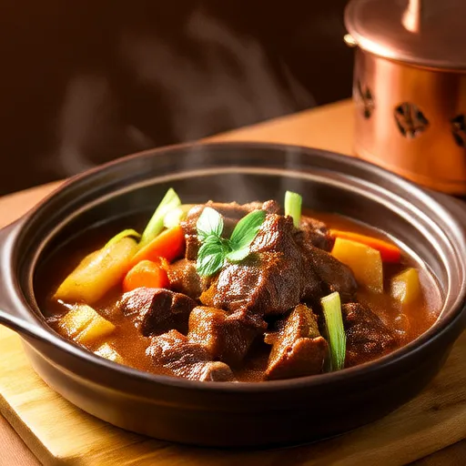 简单的牛肉炖菜