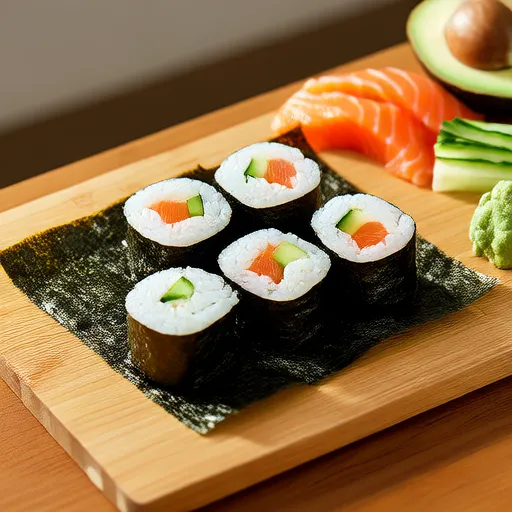 Rouleaux de Sushi Faits Maison