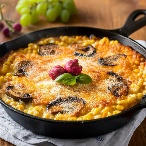 Baked Polenta with Sausage