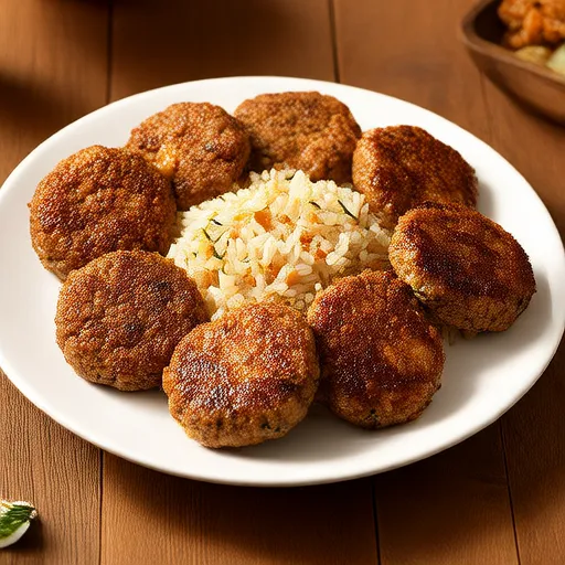 Spinach and Meat Cakes