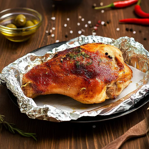 Frango com Salmoura de Picles