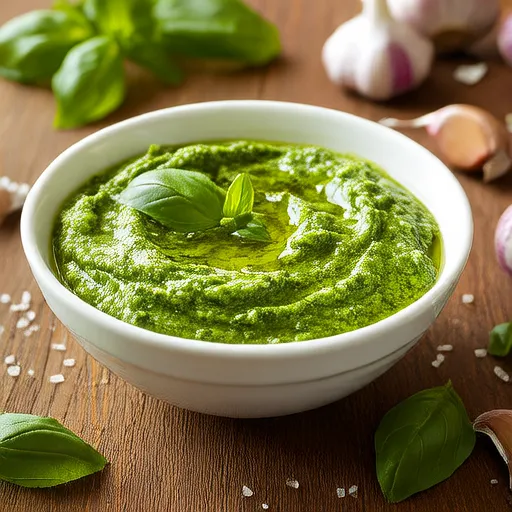 Sốt Pesto từ húng quế tươi