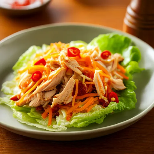 Easy Chicken Lettuce Wraps