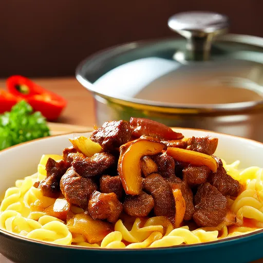 Instant Pot Sığır Eti ve Erişte
