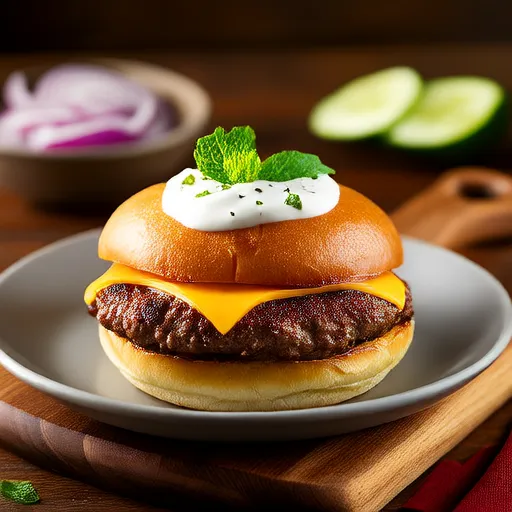 Mediterranean Lamb Burgers