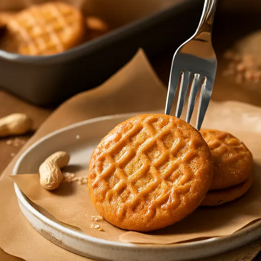 Galletas Suaves y Ligeras de Mantequilla de Maní