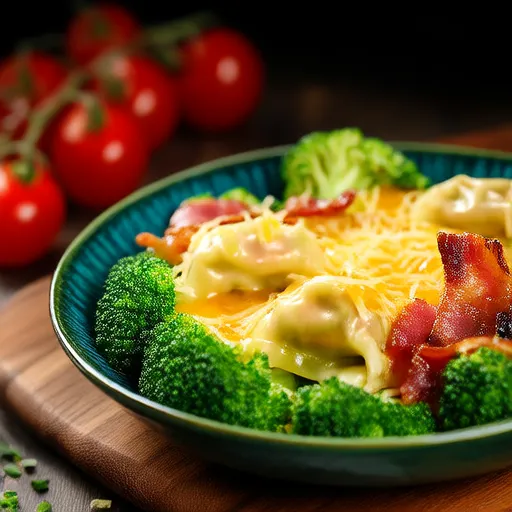 Tortellini Bacon Broccoli Salad