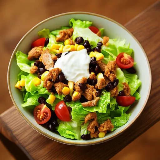 Grandma's Easy Turkey Taco Salad
