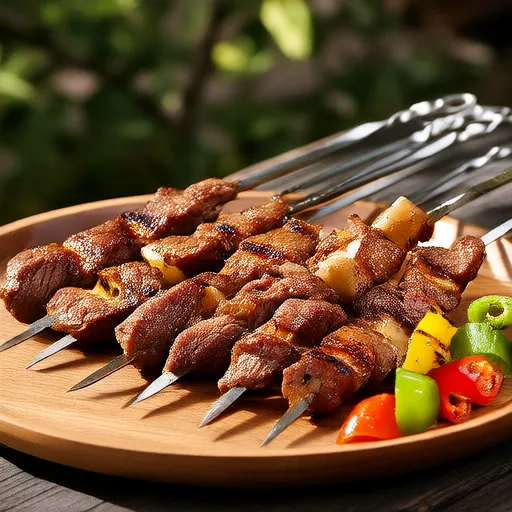Mom's Beef Shish Kabobs