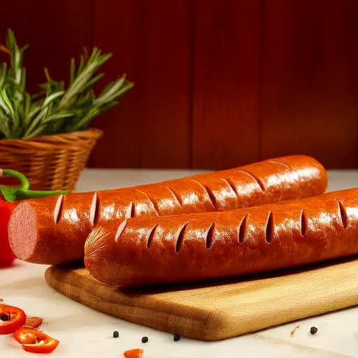 Sosis Italia Manis Buatan Sendiri (Ringan atau Pedas)