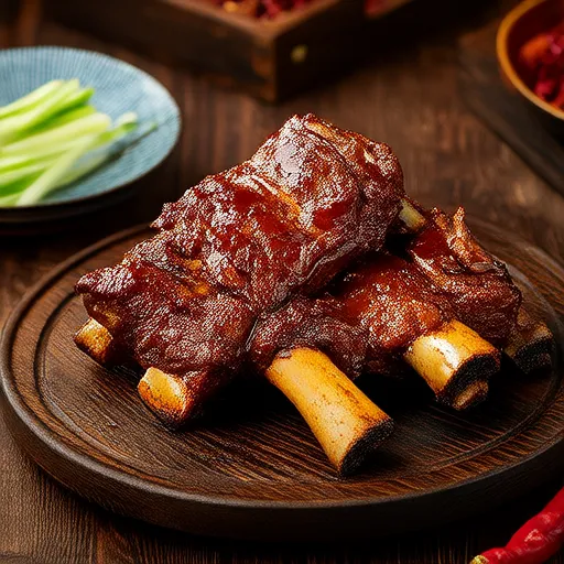 Costelinhas de Porco com Cinco Especiarias Chinesas