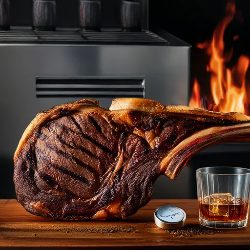 Smoked Standing Rib Roast