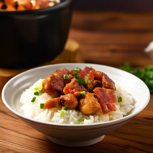 Bacon and Chicken Fried Rice