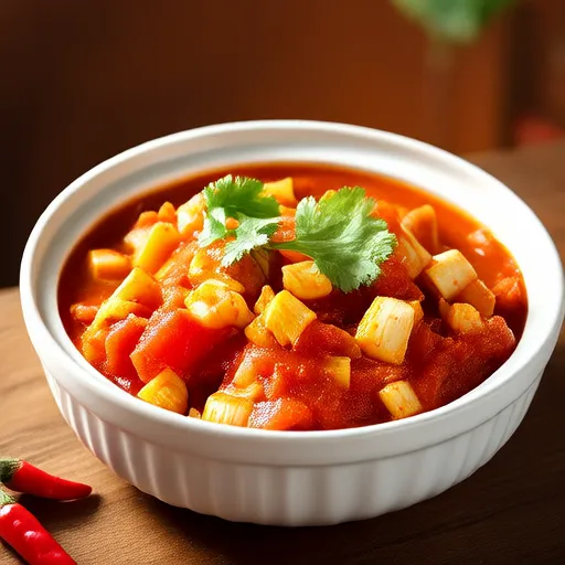 Quiabo Cozido com Tomates
