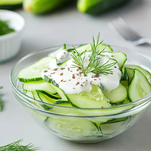 Salade de concombre