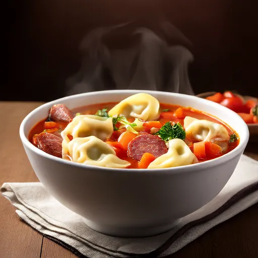 Italian Sausage Tortellini Soup
