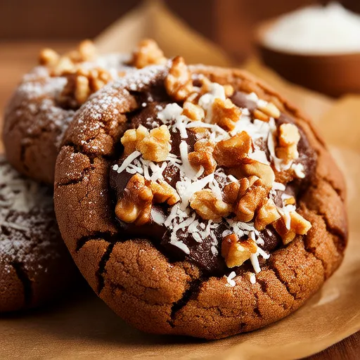 German Chocolate Cake Cookies