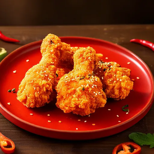Flamin’ Hot Cheetos Fried Chicken