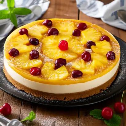 Hawaiian Pineapple Upside-Down Cake image