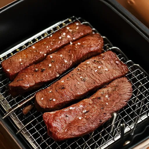 Carne Seca de Forno Fritadeira a Ar