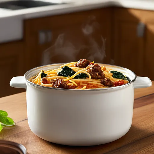 Говяжий фарш и паста в Instant Pot®