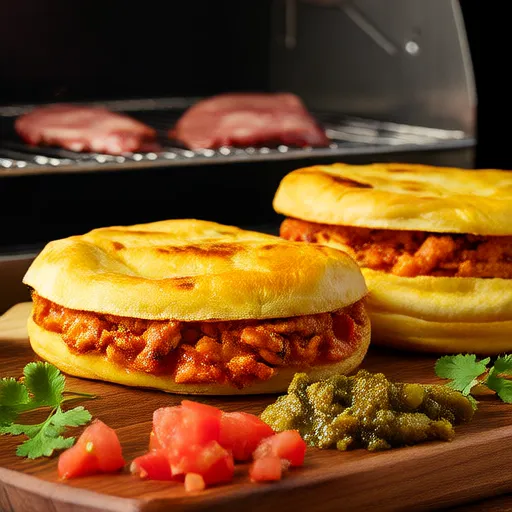 Quesadillas de Peito de Frango Defumado com Madeira de Cereja e Pico de Gallo