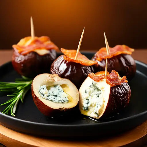 Bacon-Wrapped Dates