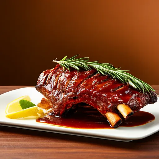 Sườn Nướng BBQ Đơn Giản