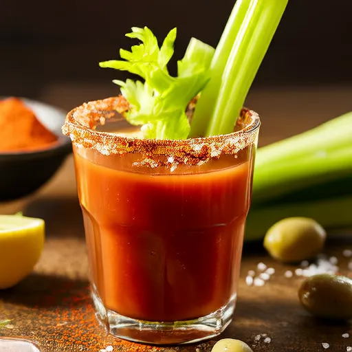 Red Snapper Picante (Bloody Mary con Ginebra)