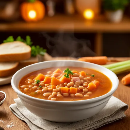 Bean and Butternut Squash Soup