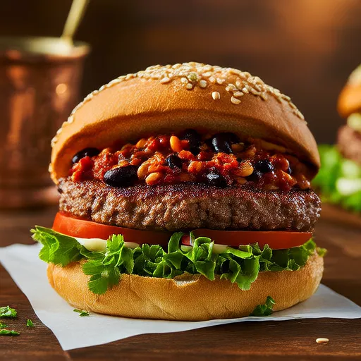 Hamburger di Quinoa e Fagioli Neri