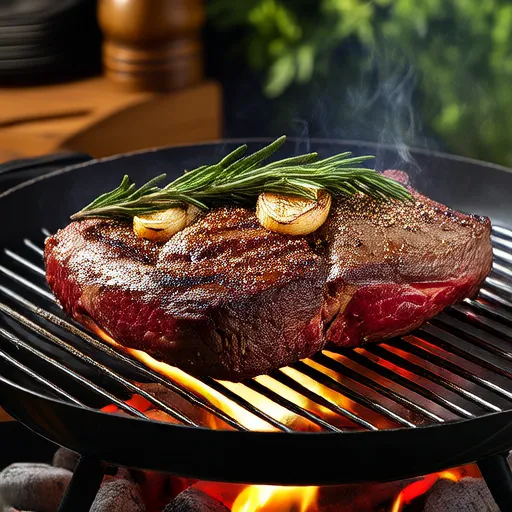 慢烤BBQ牛肉烤肉