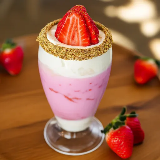 Strawberry Banana Protein Shake