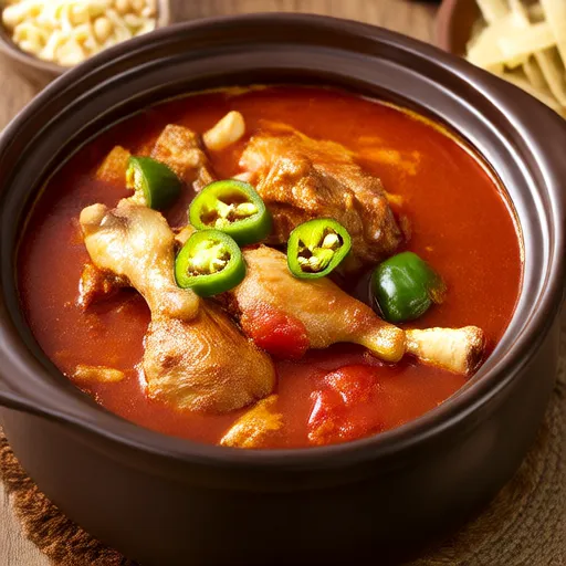 Chili di Pollo Bianco Buffalo alla Pentola Lenta