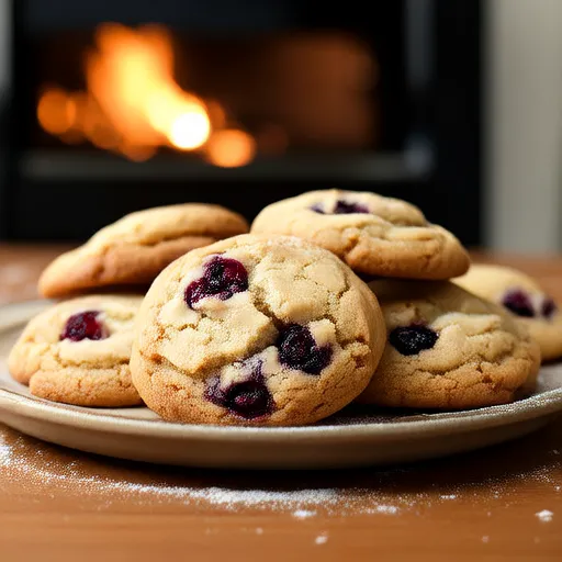 Cranberry Snickerdoodle Cookies