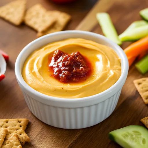 4-Zutaten-Buffalo-Hühnchen-Dip