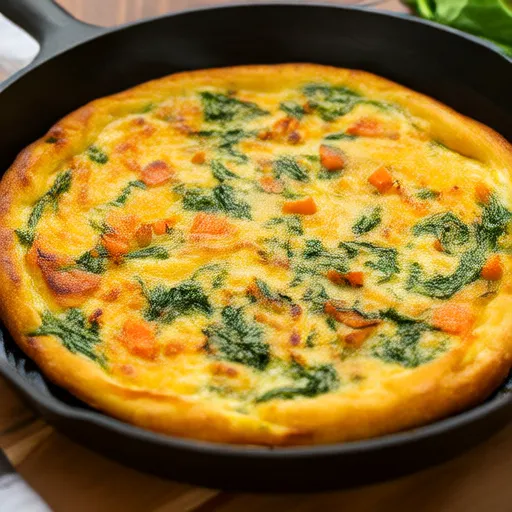 Frittata Sữa Chua Hy Lạp Chiên Bằng Nồi Không Khí