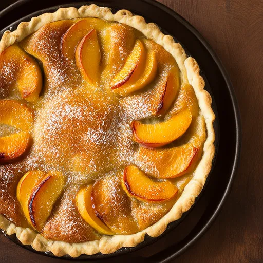 Pastel de Nectarinas