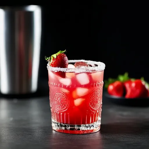 Cosmopolitans de Morango do Freezer em Lote Grande