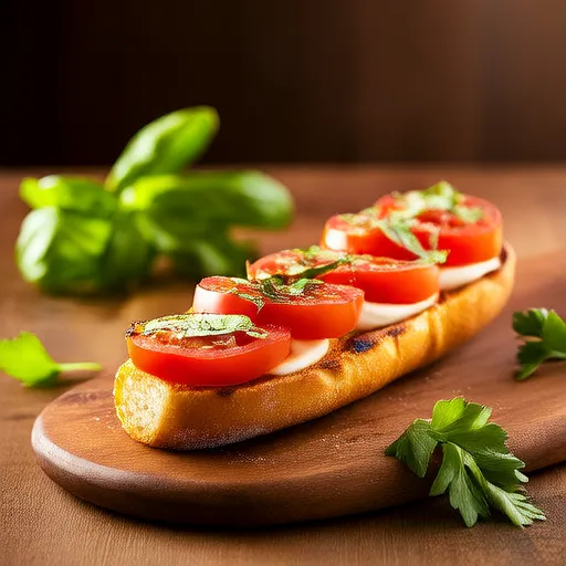 Caprese Grilled Bread