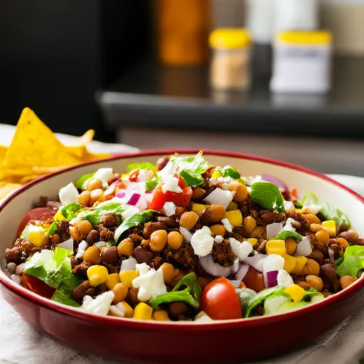 Ensalada de Frijoles Tártara