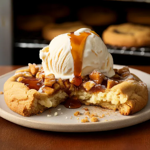 Caramel Apple Pie Cookies