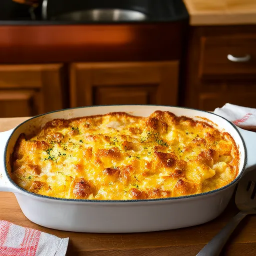 Casserole de Frango e Recheio da Tia Jewel