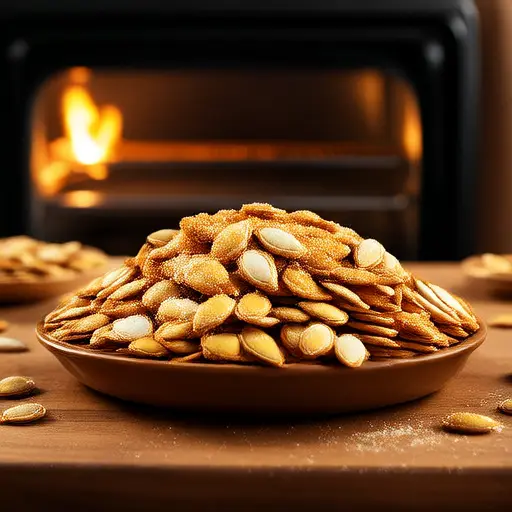 بذور اليقطين بالقرفة والسكر