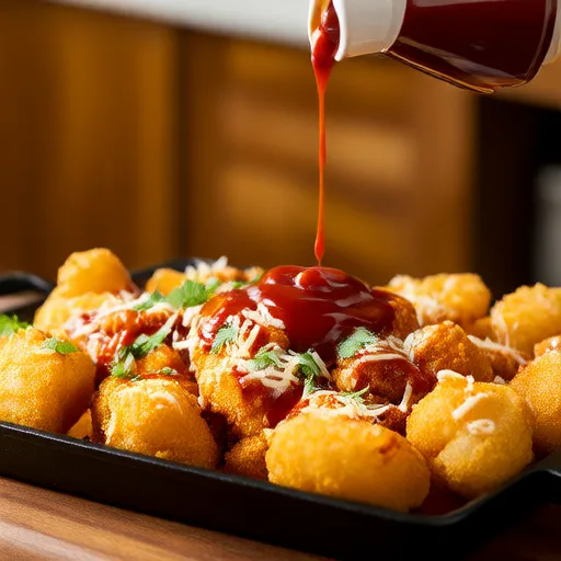 Buffalo Chicken Totchos