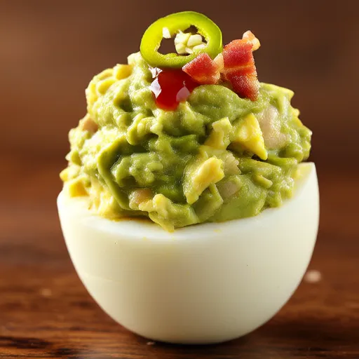 Avocado Deviled Eggs