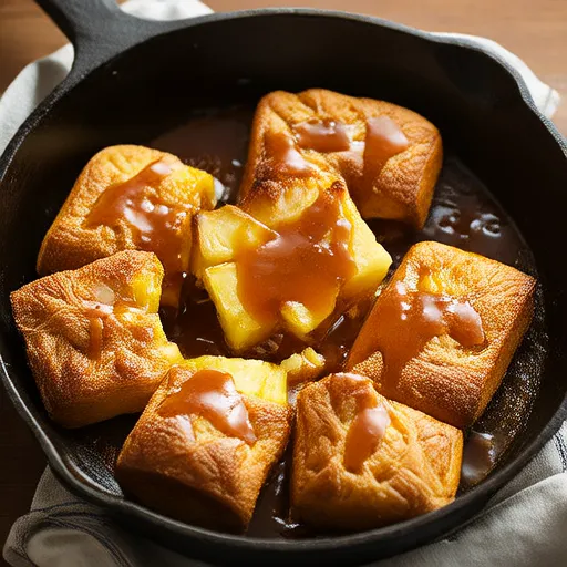 Pineapple Upside Down Monkey Bread