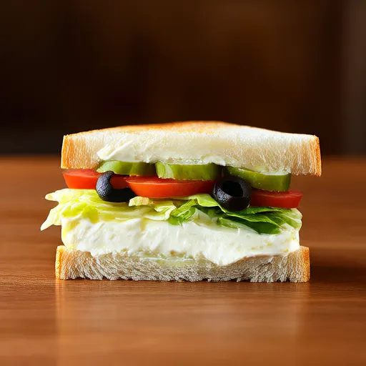 Sandwich au Feta Fouetté