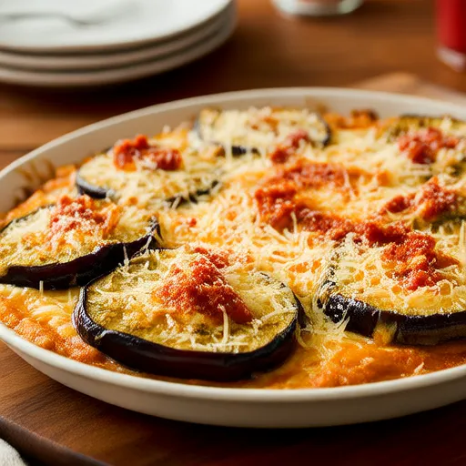 Cà tím Parmesan nhanh