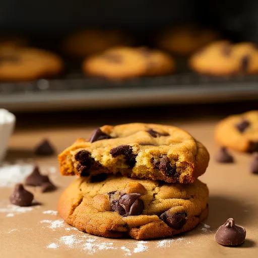 Biscotti all'Avena, Zucca e Gocce di Cioccolato